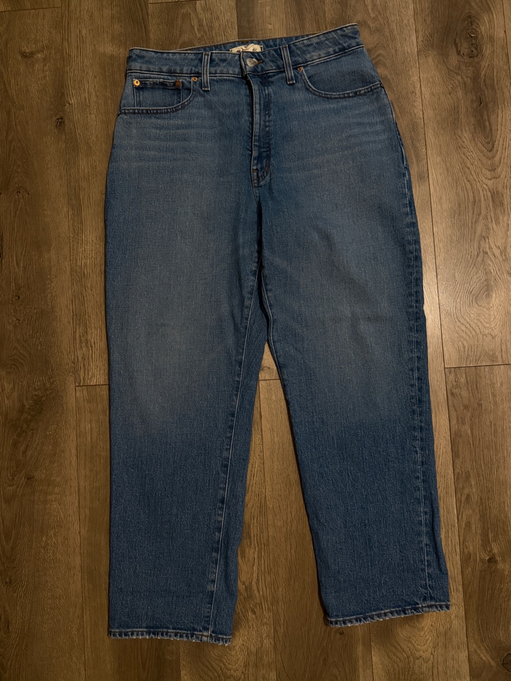 Madewell curvy ’90s Straight Crop Jeans – Size 30